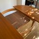Table ronde extensible en teck
