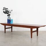 Low oak buffet, Danish design, 1970s, production: Denmark