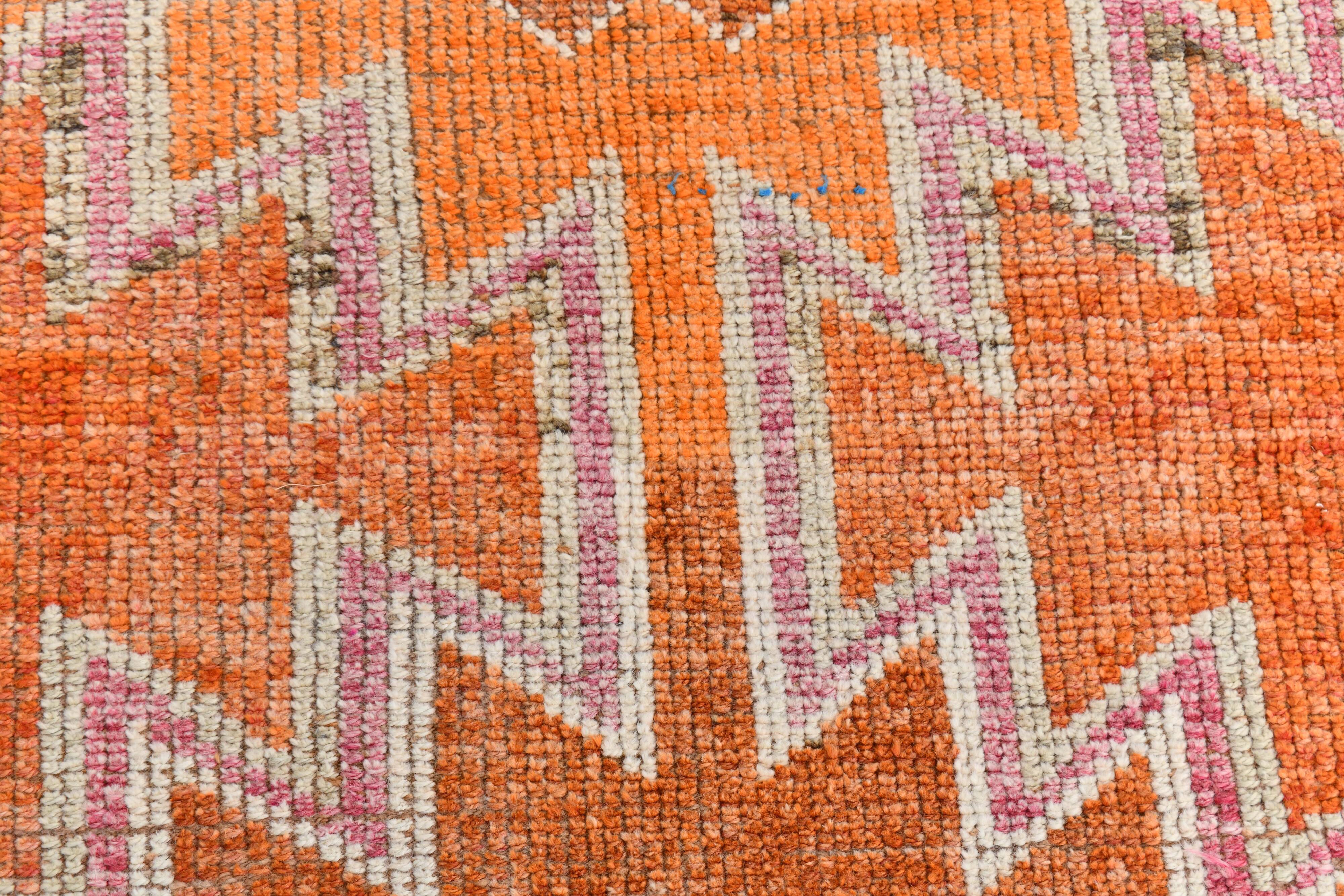 3x12 Rug For Hallway Vintage Runner Rug, 101x380Cm