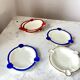 Vintage Rosenthal Elfenbein Kronach Ceramic Ashtray, Miramar Serie with Red