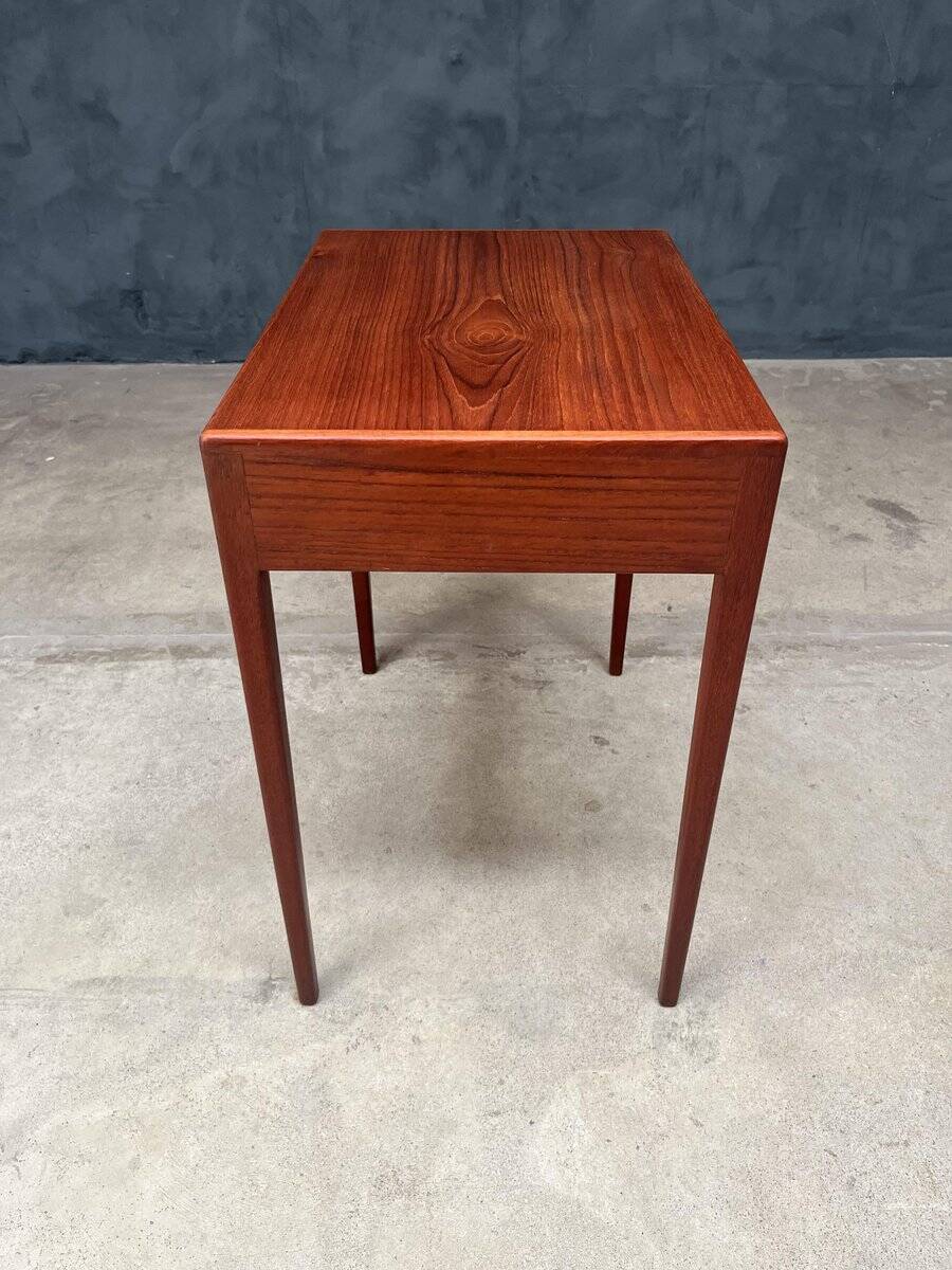 Teak Console with Drawer, Denmark, 1960s