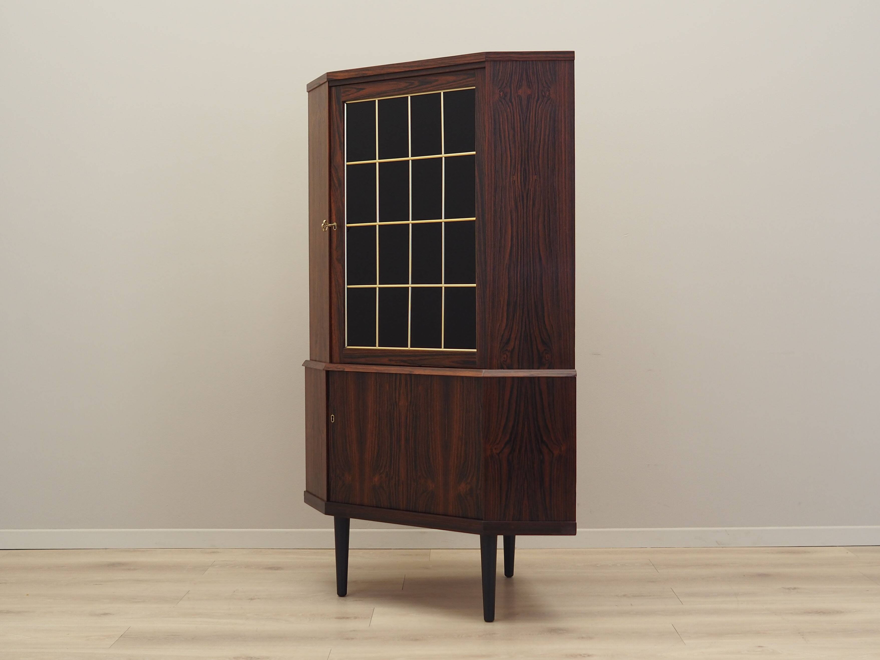 Rosewood corner cabinet, Danish design, 1970s, production: Denmark