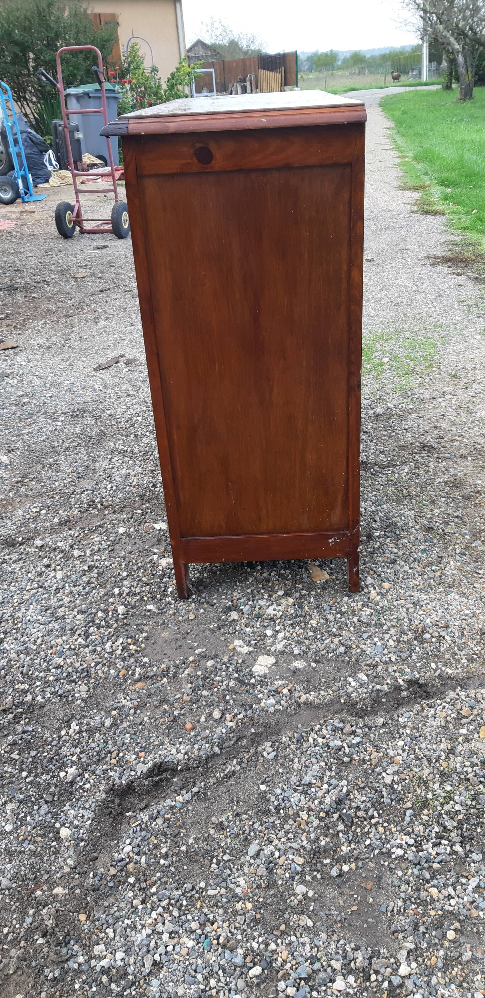 Parisian pine sideboard