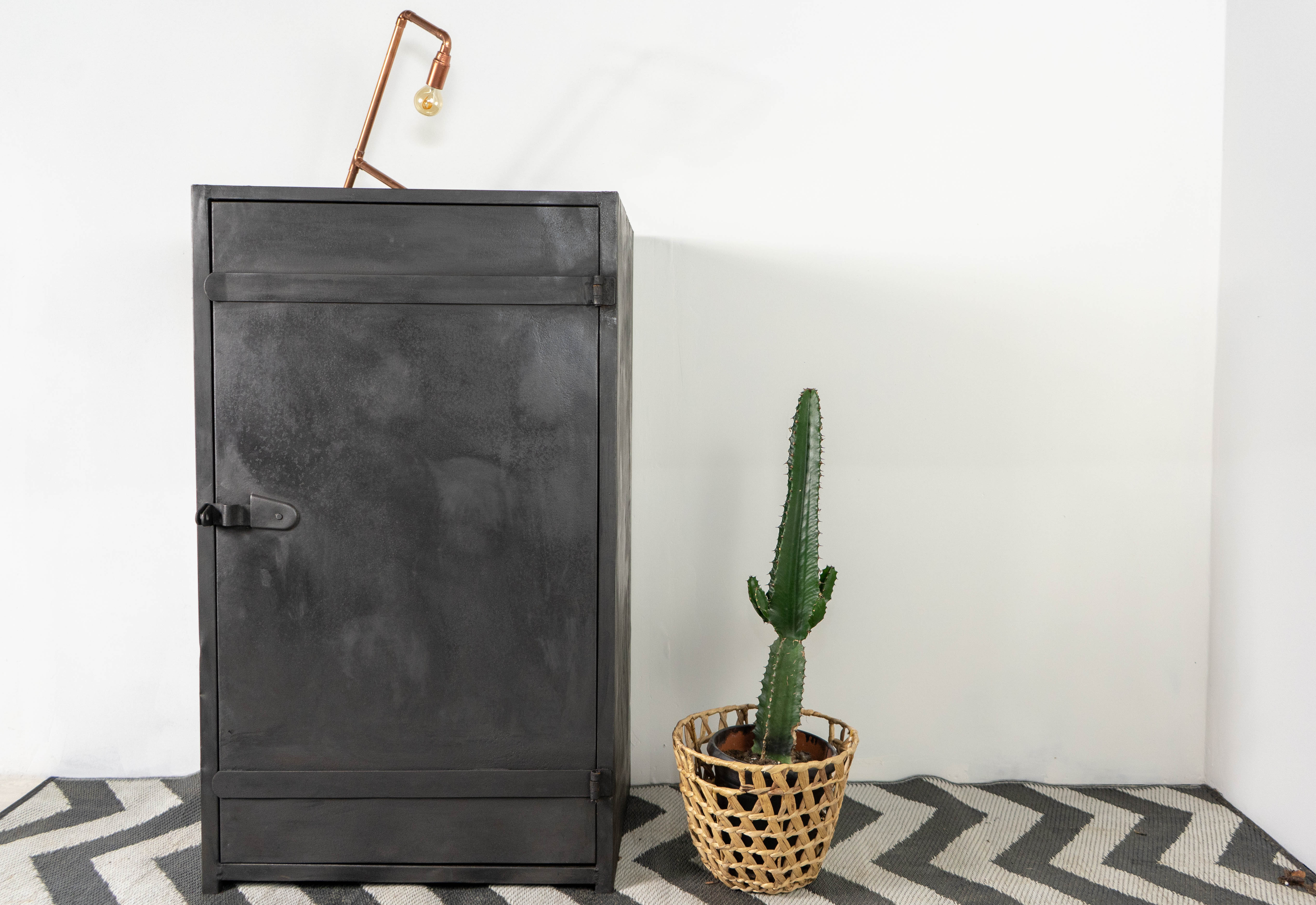 Pretty wardrobe of vintage metal workshop