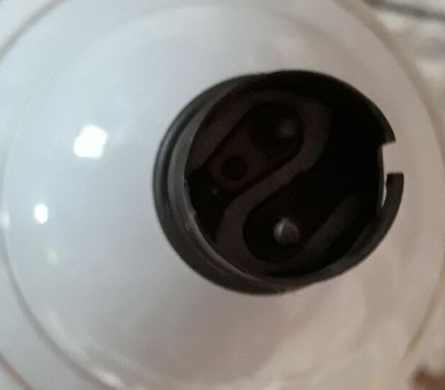 Lamp Limoges HERGEY - 80s