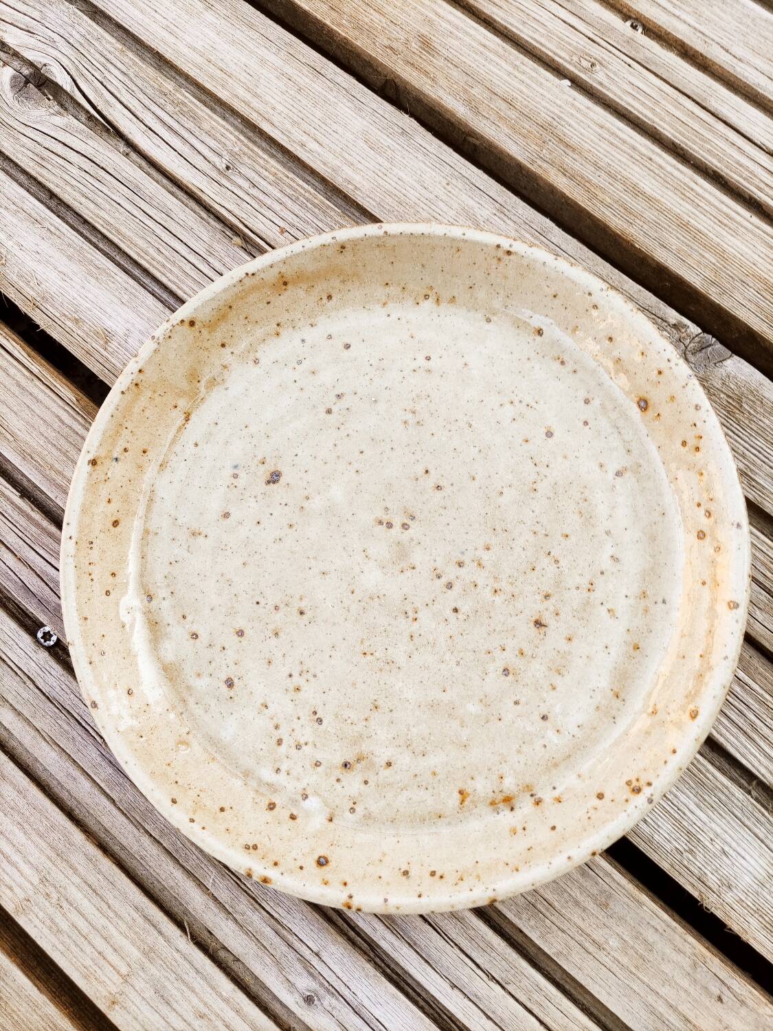 Migeon La Borne stoneware plate