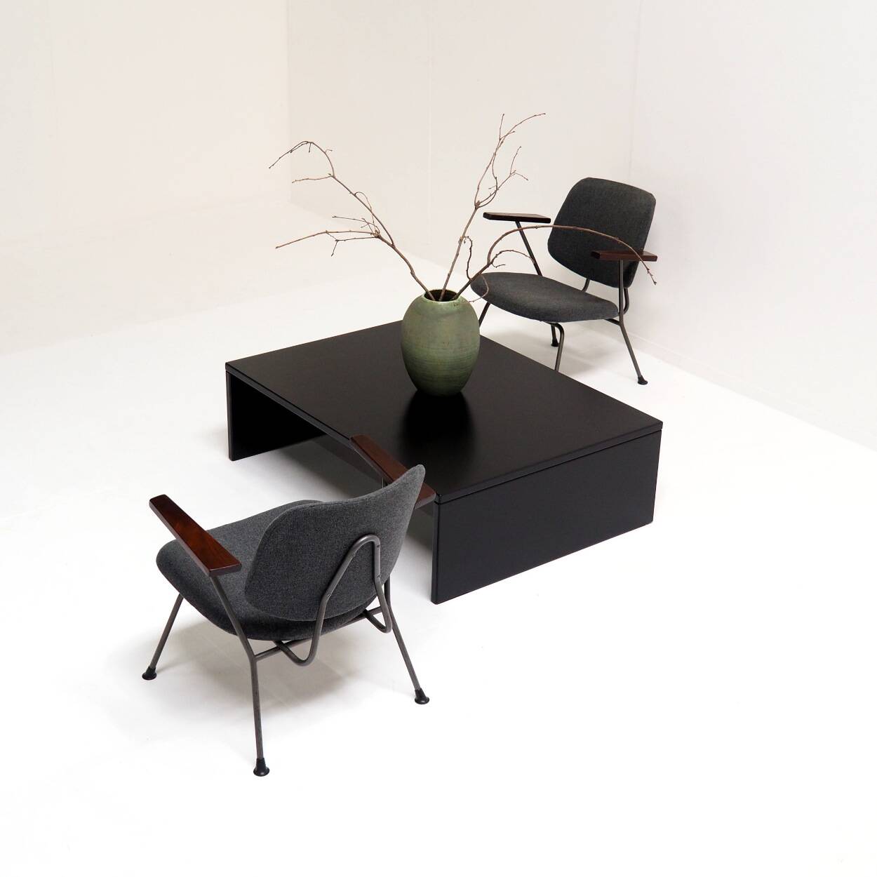 Set of Two Easy Chairs by Gijs Van Der Sluis, 1960s