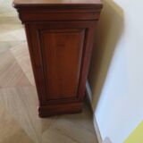 Sideboard - Long entrance cabinet - 1 drawer - 3 doors - solid wood - Louis Philippe