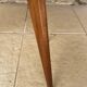 Table d’appoint vintage , pieds compas , circa 1960s