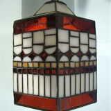 Tiffany Art Nouveau hanging lamp