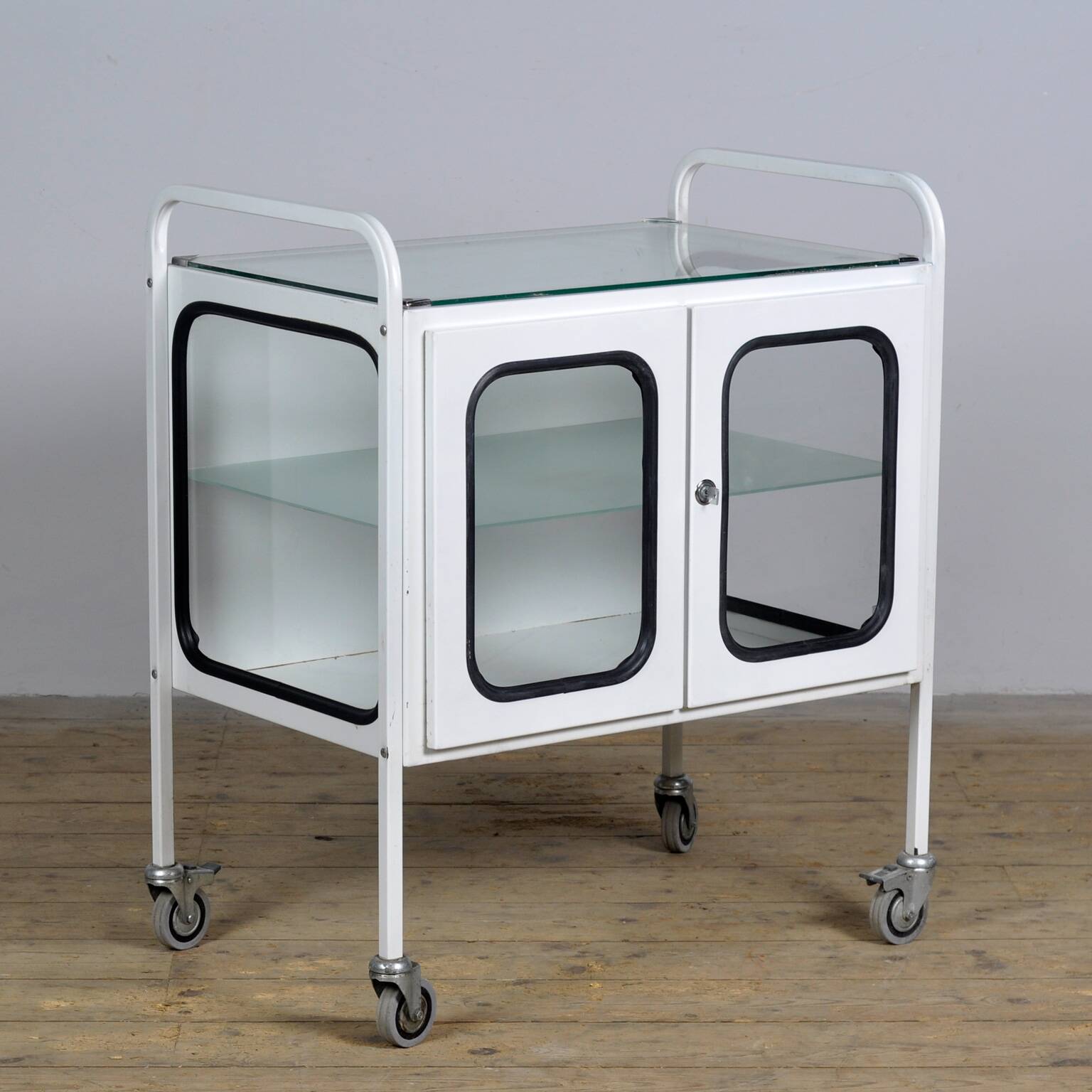 Vintage hospital trolley, 1980s