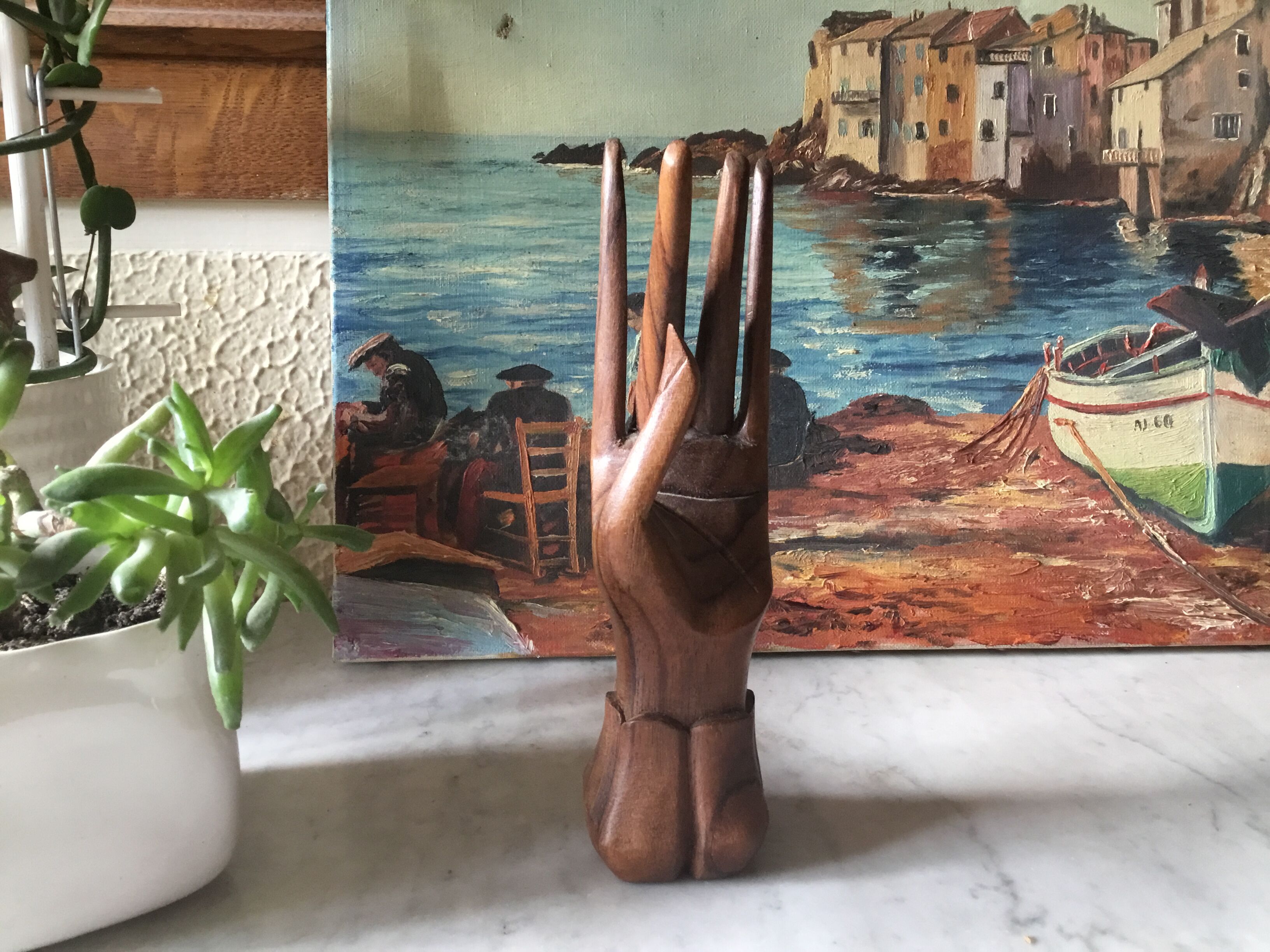 Wooden main baguiers