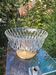 Very nice glass fruit bowl on a brass stand in very good condition.