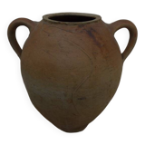 Large two-handled terracotta jar