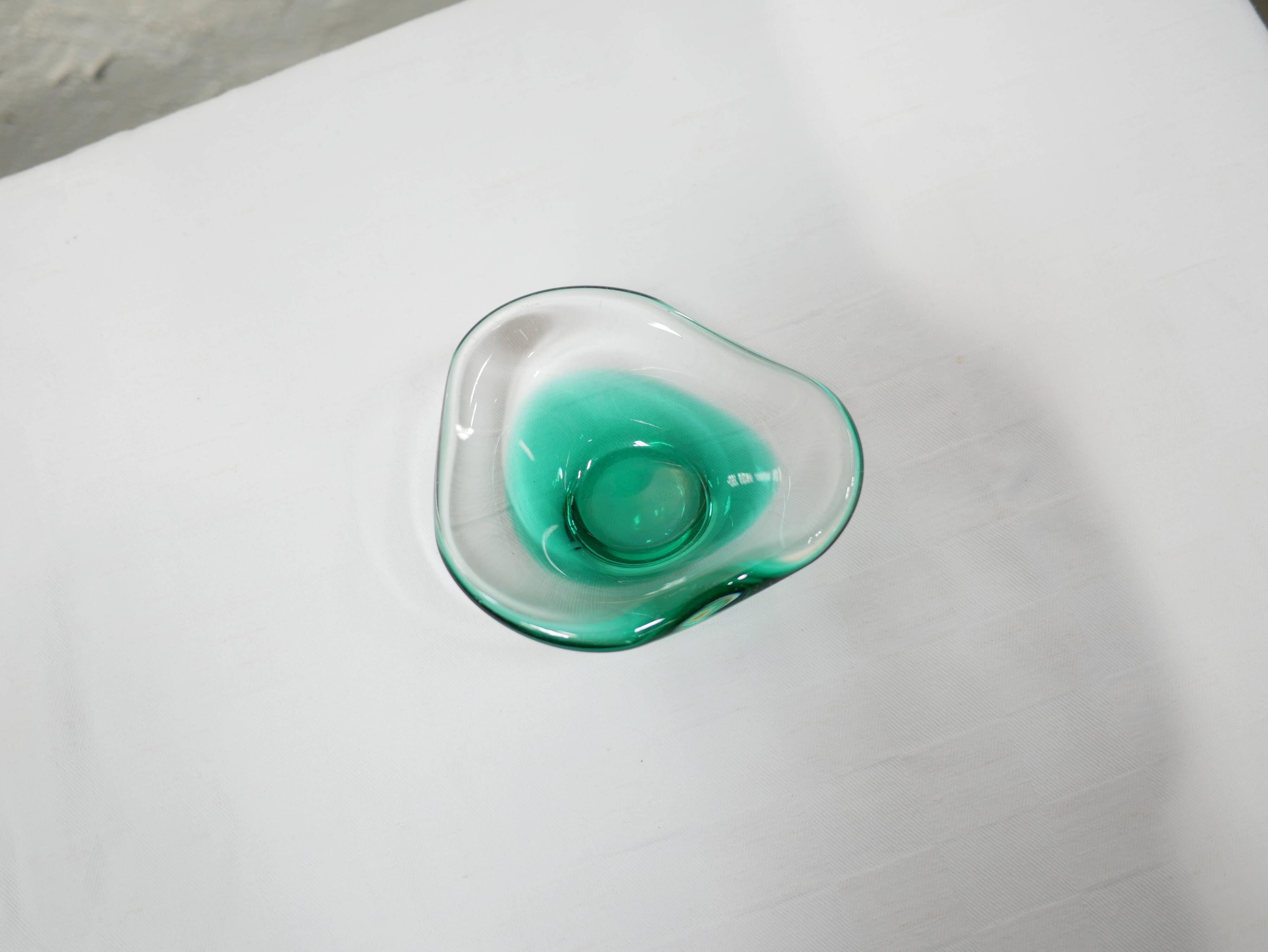 Empty vintage Murano glass pocket