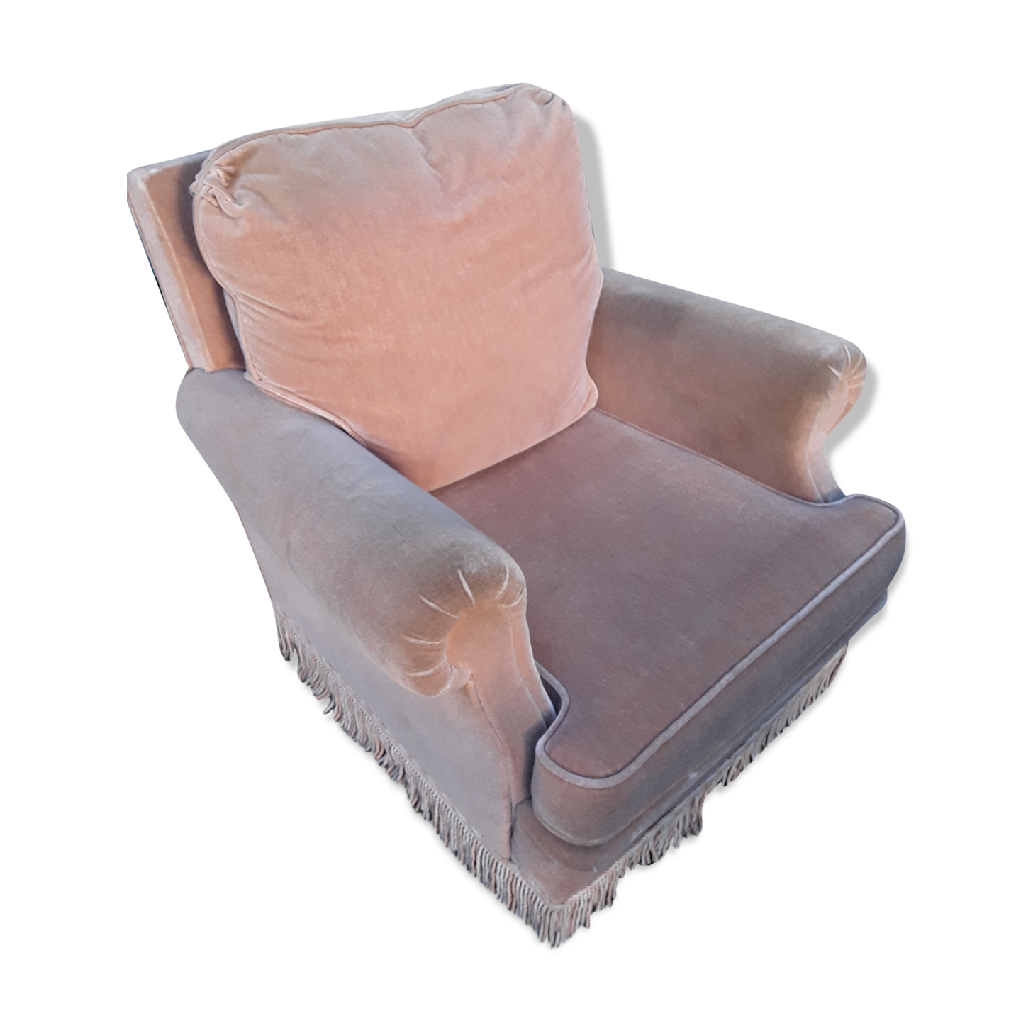 Large vintage toad chair