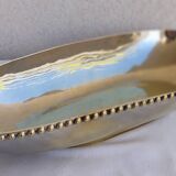 Studded silver metal basket