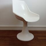 Fauteuil space age en fibre de verre