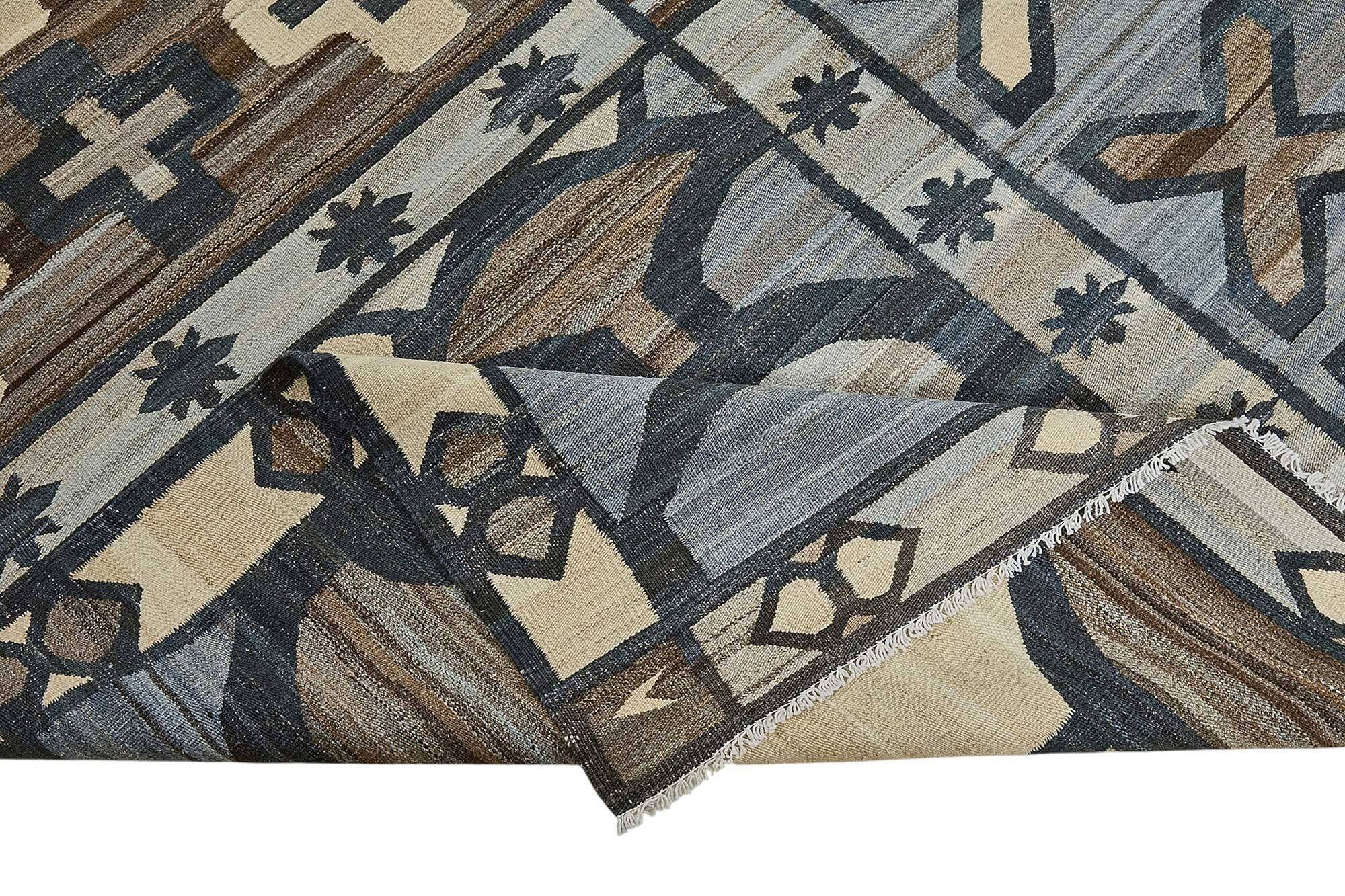 Contemporary Tribal Decorative Kilim 313 cm x 428 cm
