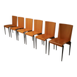 Set of 6 Post Modern Dining Chairs by Cidue Italy 1990s