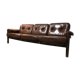 Vintage leather seat sofa