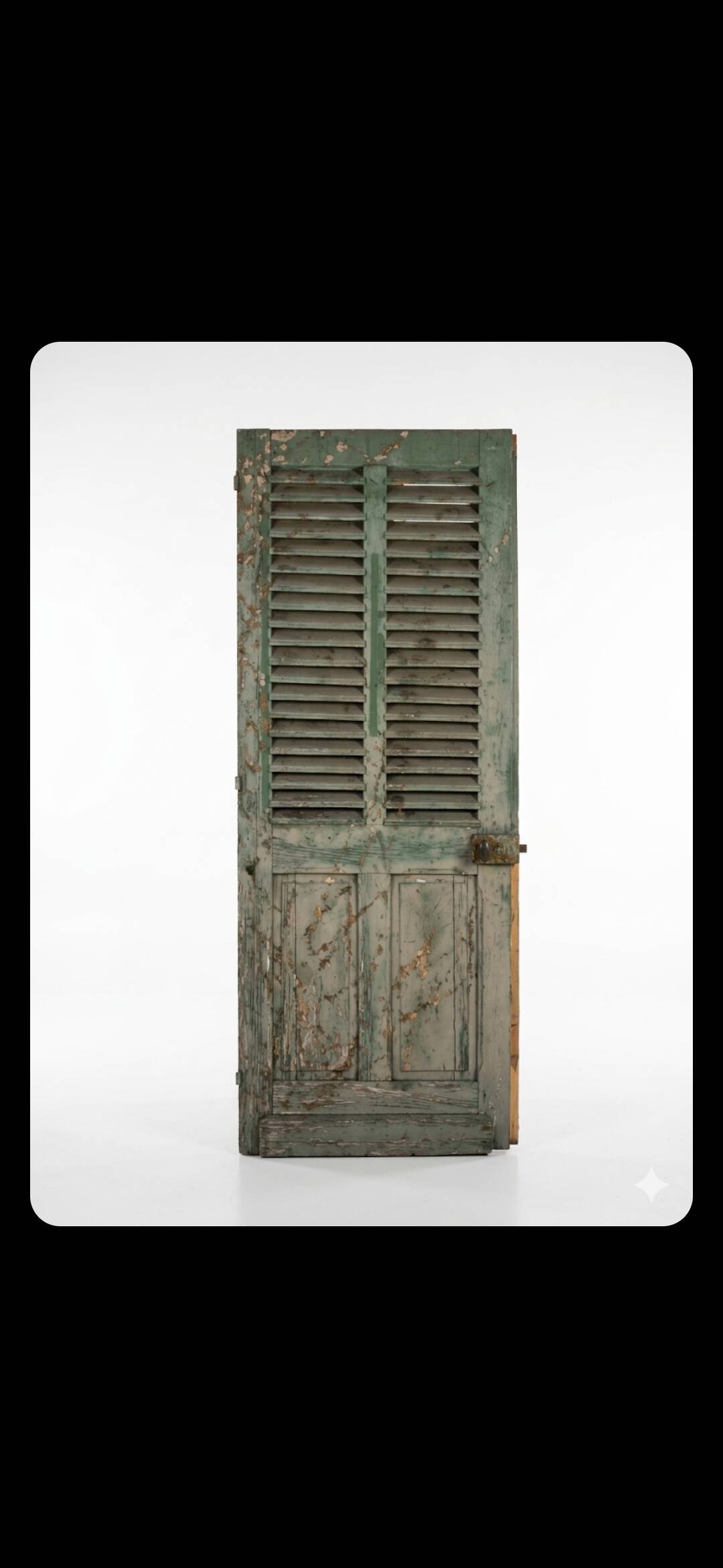 Old shutter door