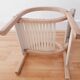 Baumann chair curved wood