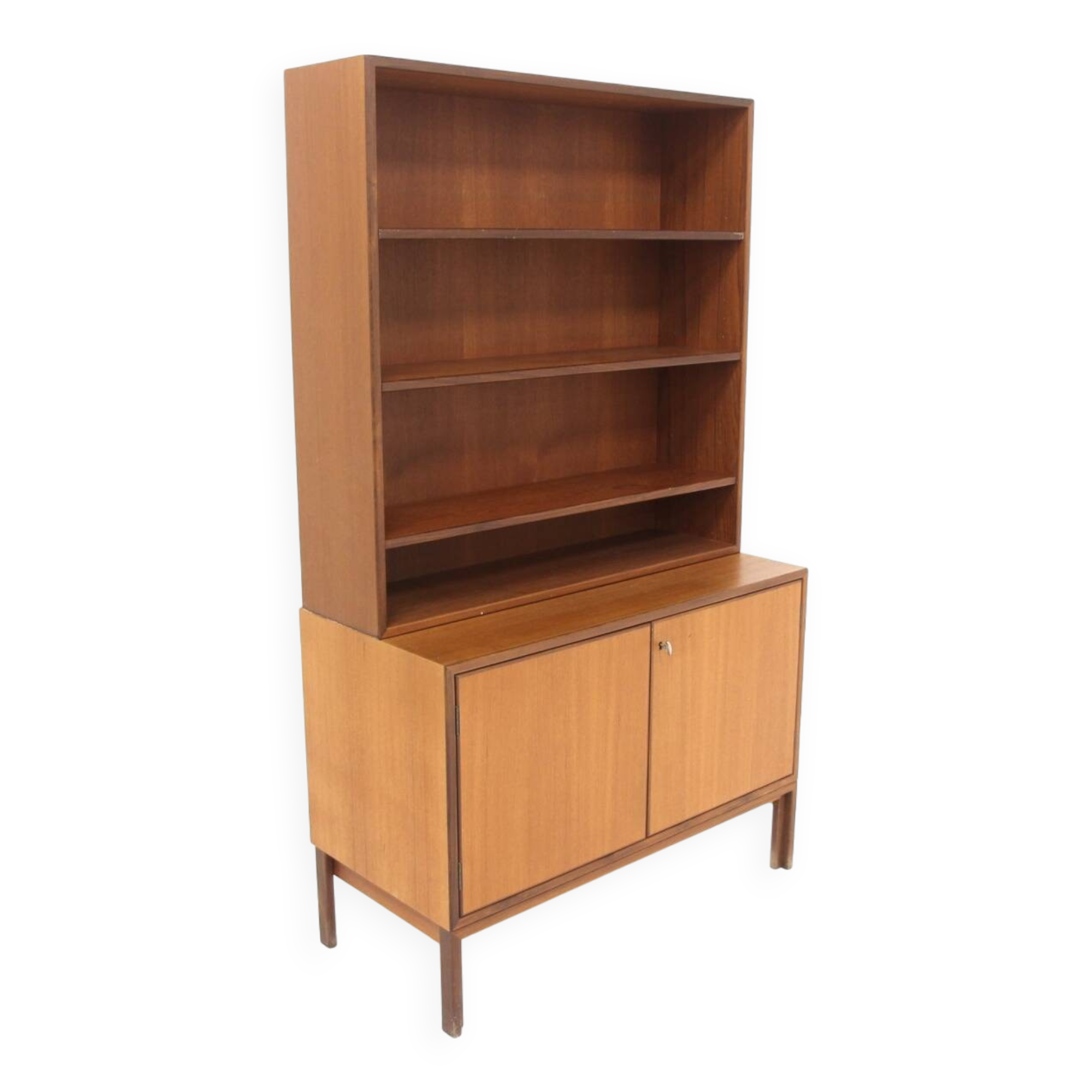 Bibliothèque scandinave en teck, Suède, 1960