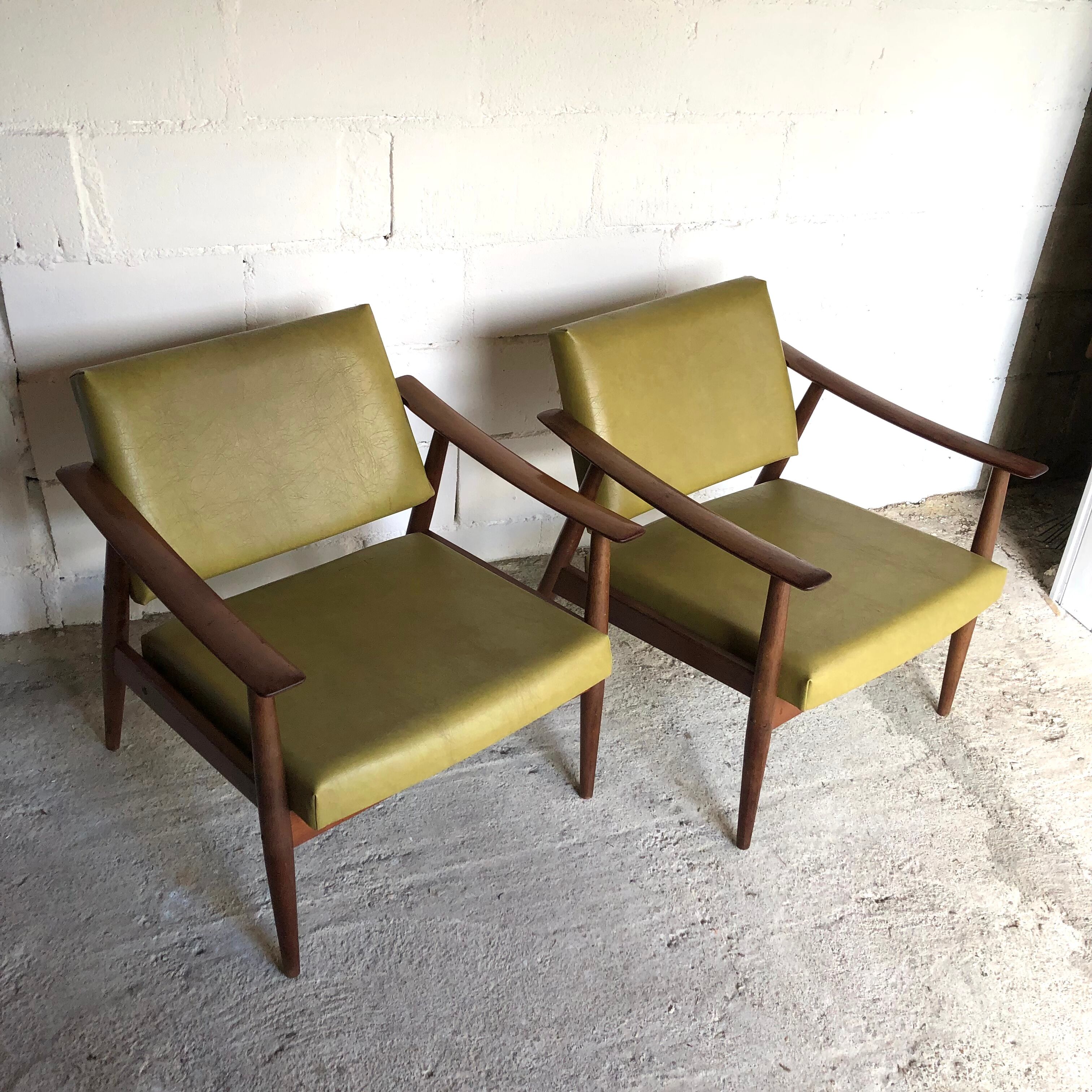 Set of two Danish armchairs 1960