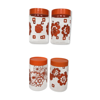 Lots of 4 pots 70s