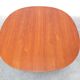 'Super-Circulaire' table in teak by Piet Hein and Bruno Mathsson for Fritz Hansen, 1974