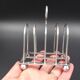 Silver metal toast carrier - circa 1940