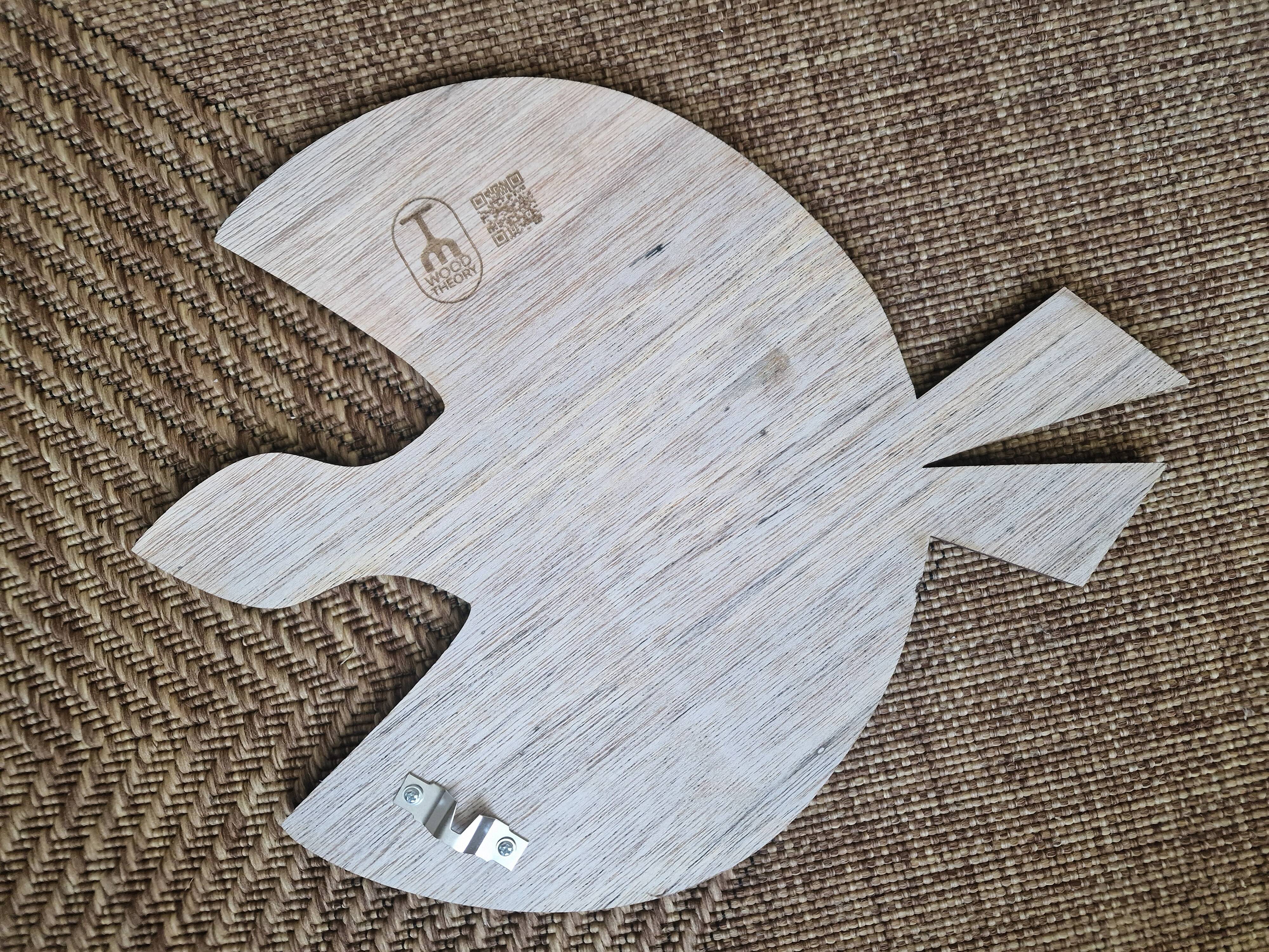 Wooden bird trio for wall decoration