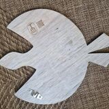 Wooden bird trio for wall decoration