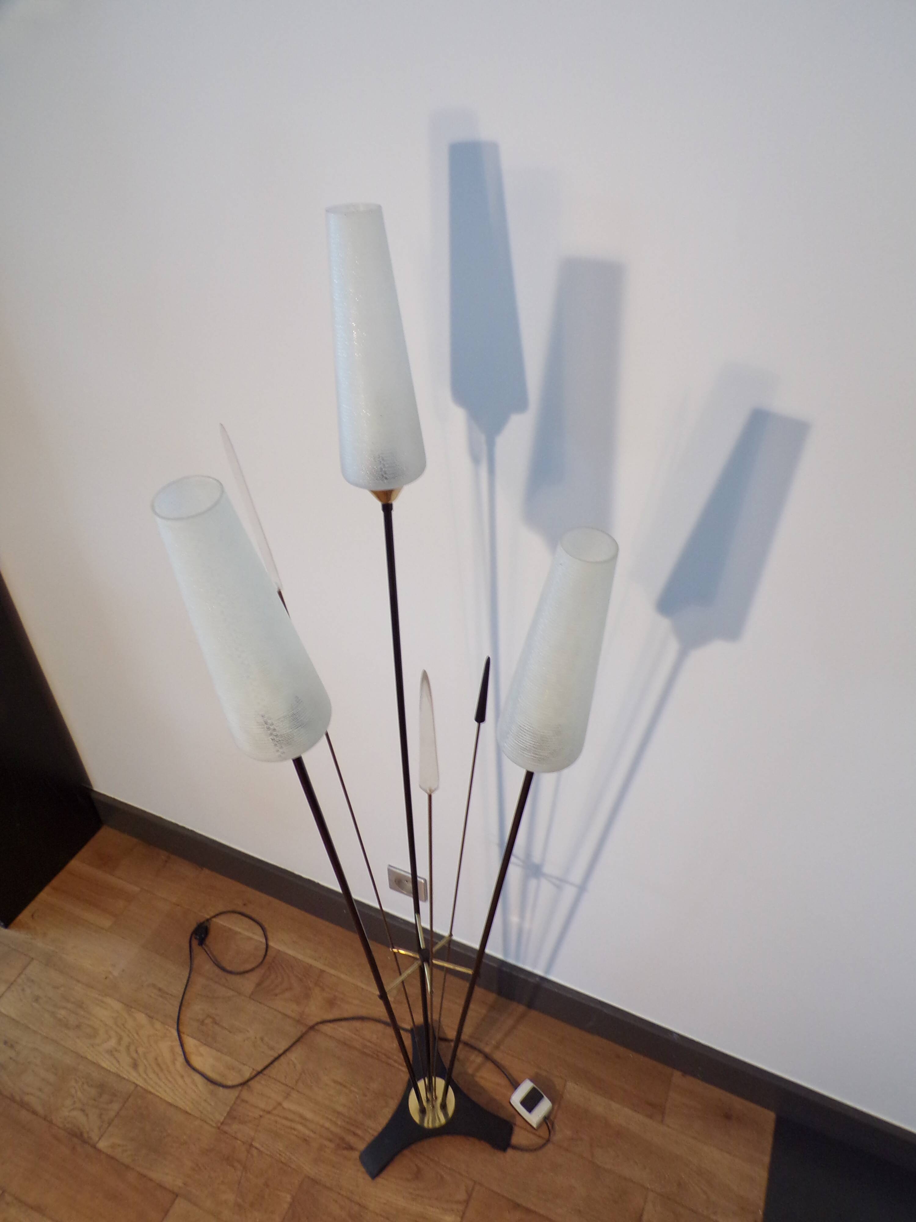 Vintage Lunel Floor Lamp