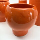 Ceramic bowl/pitcher set • Georges Lanteri for ARP • Circa 70