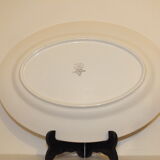 Vintage oval dish Digoin Sarreguemines model Eddy
