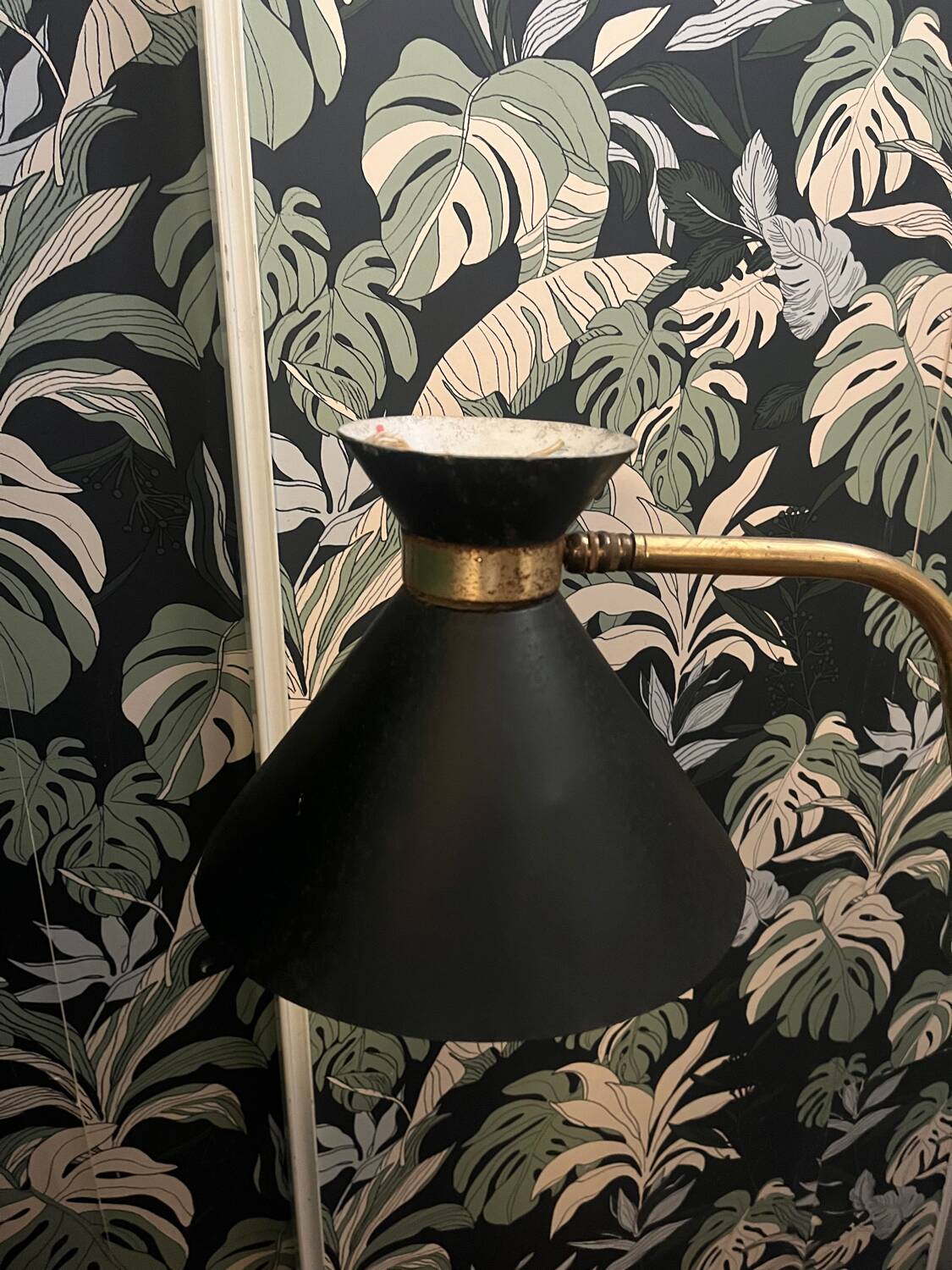 Diabolo tripod floor lamp from the 50s