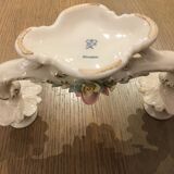 Ancient candlestick two porcelain branch