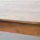 Antique French oak dining table for 6 to 8 people with three drawers