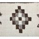 1970s Vintage Turkish Hand-Knotted Wool Cotton White Runner Rug 90X310