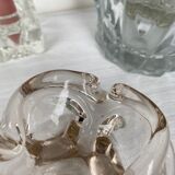 Pink Murano glass ashtray