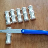 Series of 6 knife holders signed Ravinet and Denfert