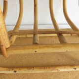 Bedside table and magazine rack wicker