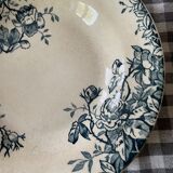 Mismatched ironstone plates