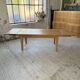 Solid oak farmhouse table 180/270 cm + extensions