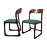 Pair of chair sled Baumann