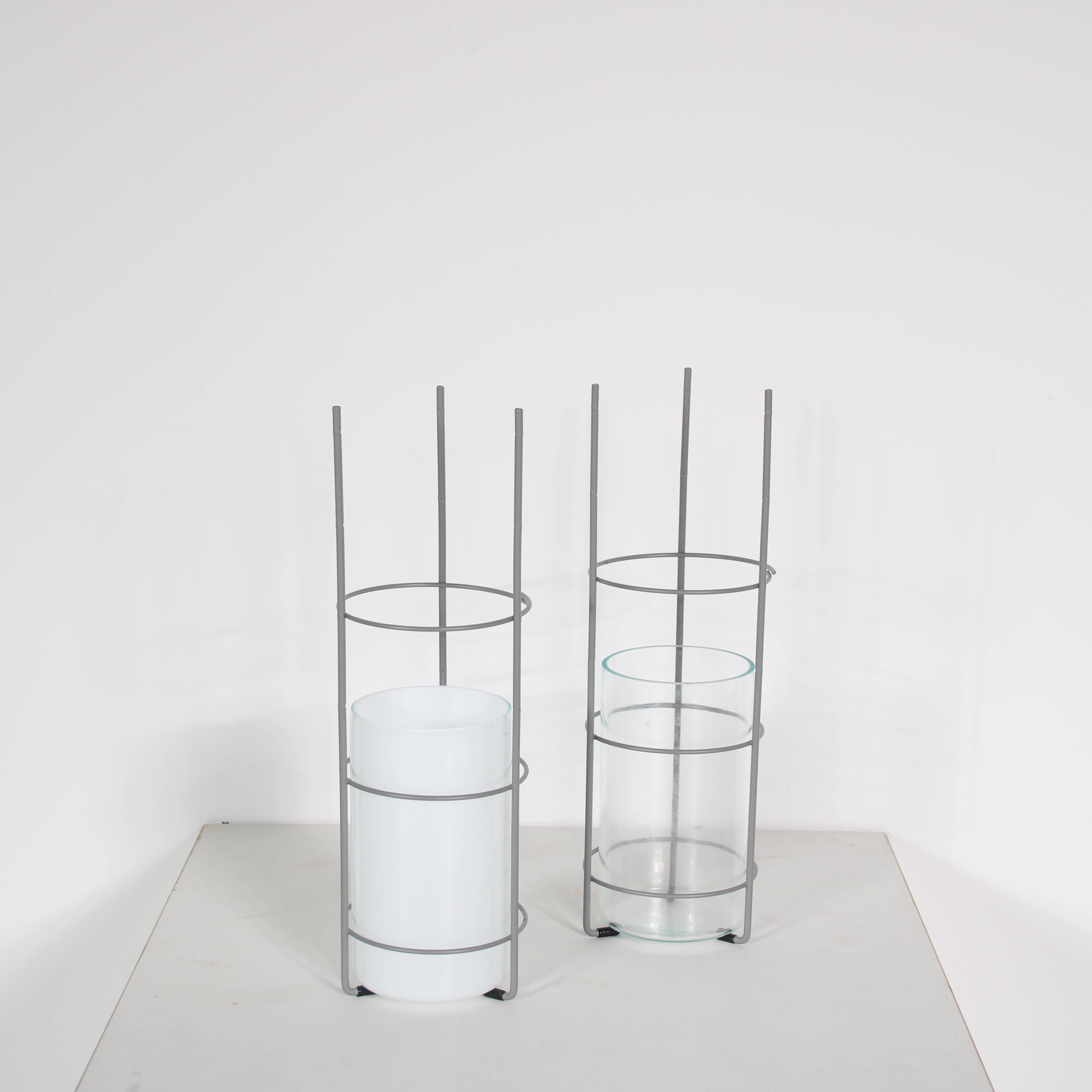 1980s “Variflor” Clear vase by Max Rond for Indoor, Netherlands