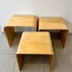 Trio tables basses gigognes