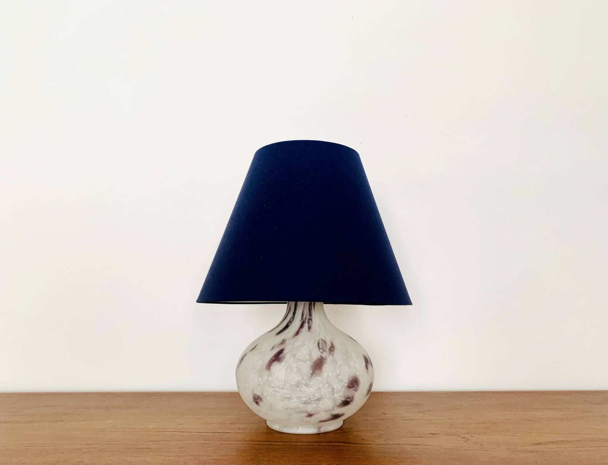 Set of 2 Glass Table Lamps by Peill and Putzler